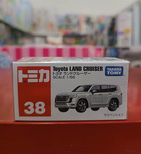 Xe mô hình TOMICA No.38 Toyota Land Cruiser 300BOX 23