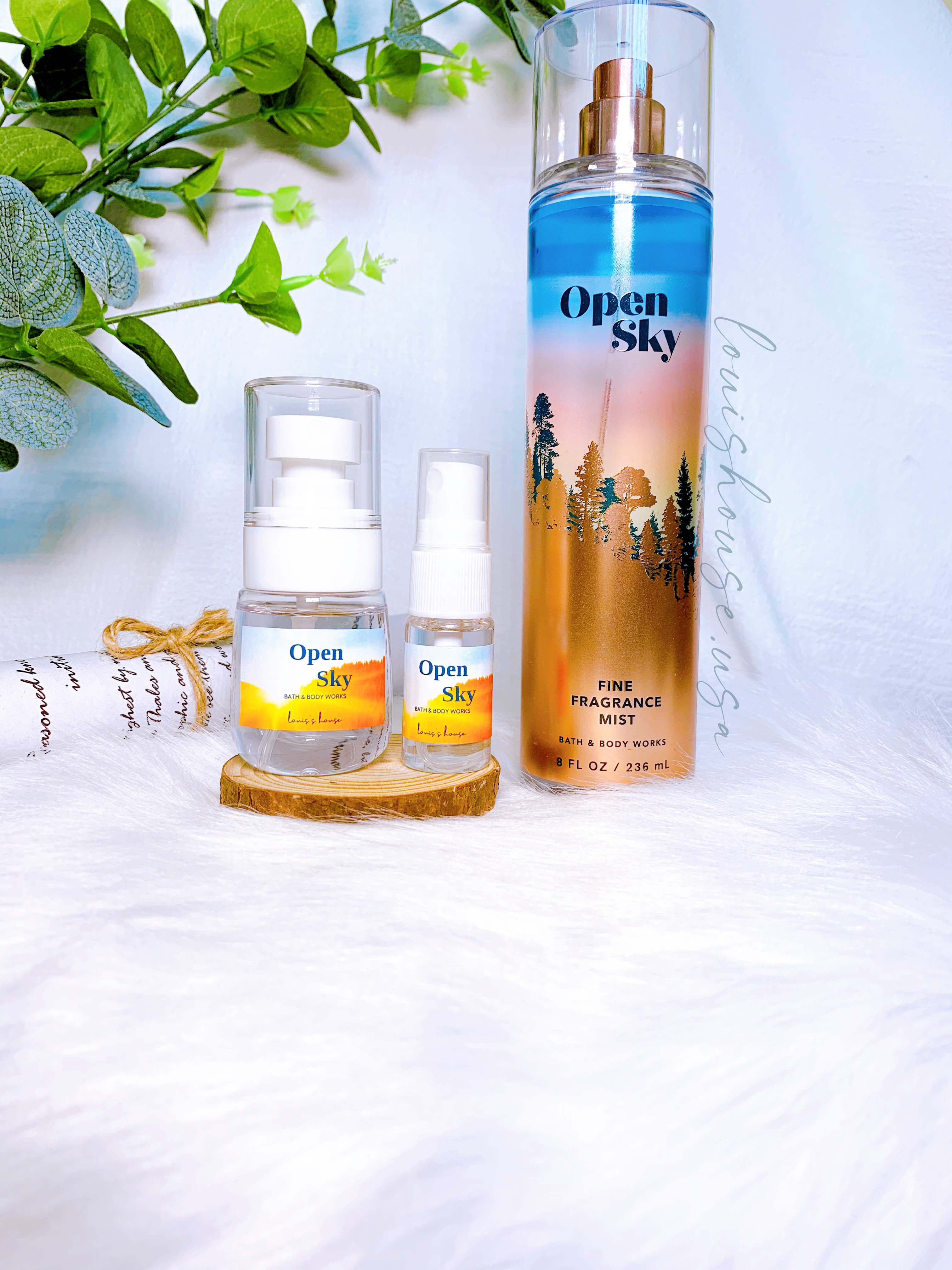 Open sky - xịt thơm toàn thân bath & body works mỹ