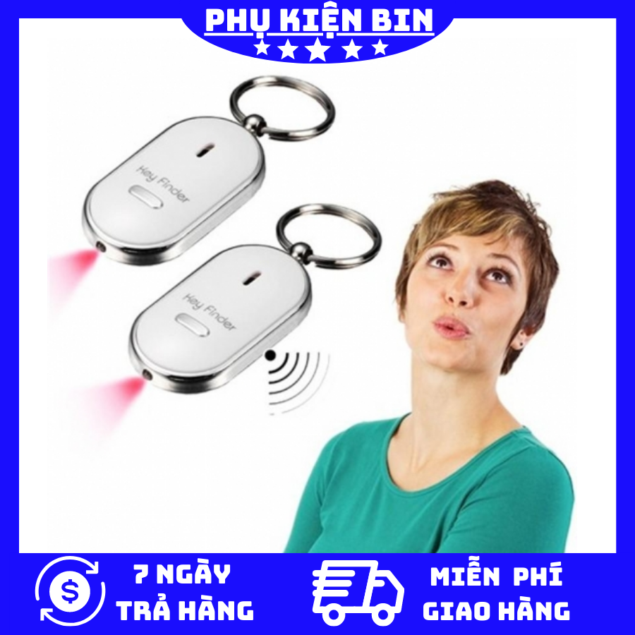 [HCM]Combo 2 móc khóa đa năng tìm chìa khóa thông minh Key Finder - Tìm chìa khóa nhà đồ hay quên - Tìm Chìa Khóa Dễ Dàng Với Móc Khóa Huýt Sáo Thông Minh- Móc khóa thông minh