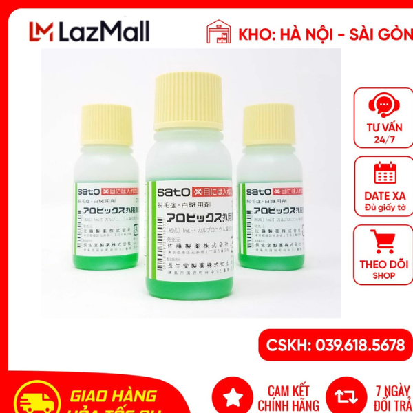 Thuốc mọc tóc SATO hàng chính hãng Nhật Bản