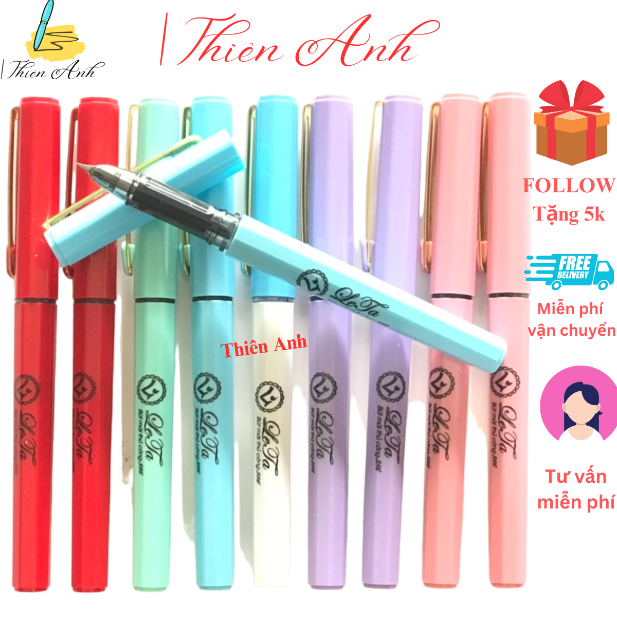 Bút Leta 386 ngòi lá tre êm trơn luyện chữ đẹp, bút máy luyện chữ đẹp Leta 386, bút luyện chữ thanh đậm tốt, êm, dễ viết