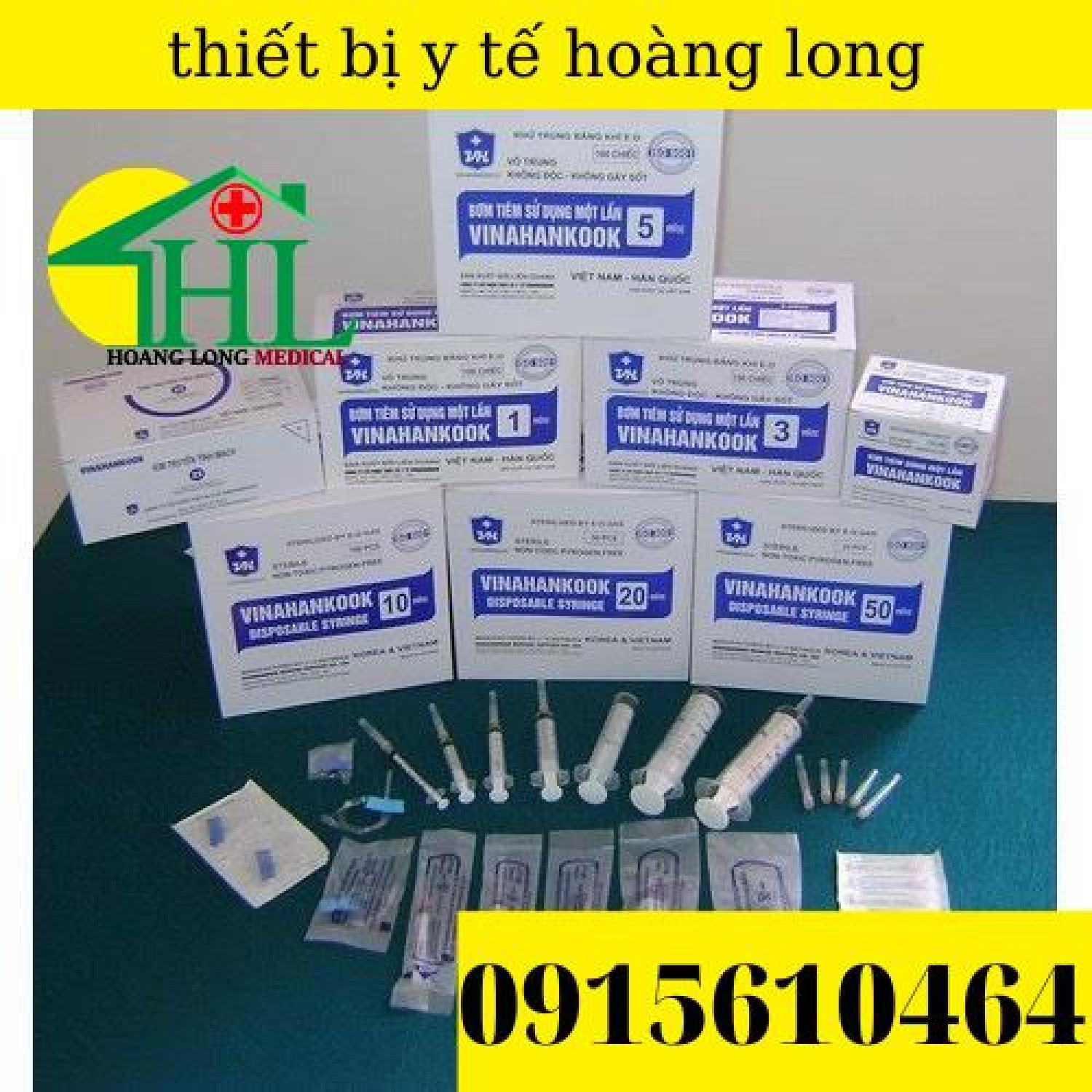 Bơm tiêm 1 lần Vinahankook 5ml