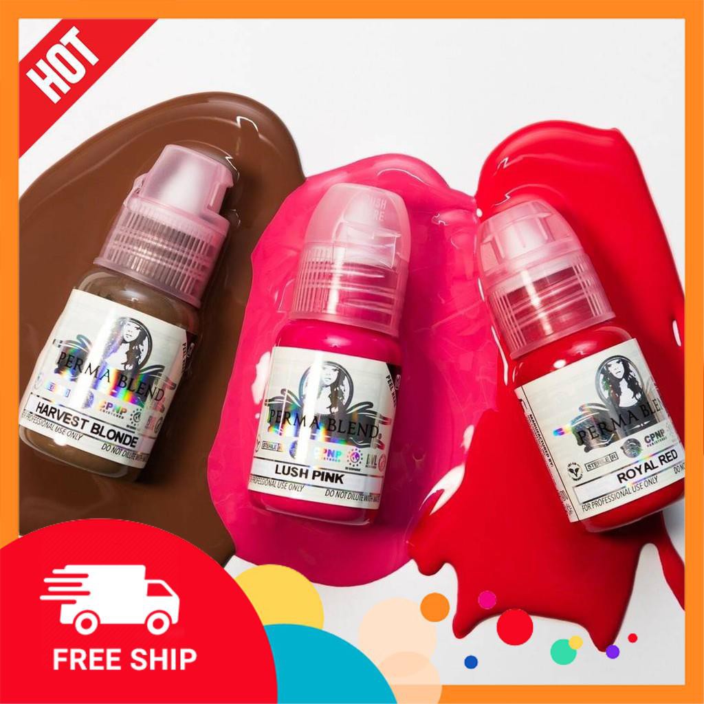 Dcpxmực phun xăm perma blend mực phun xăm bám màu và lên đậm. dcpx