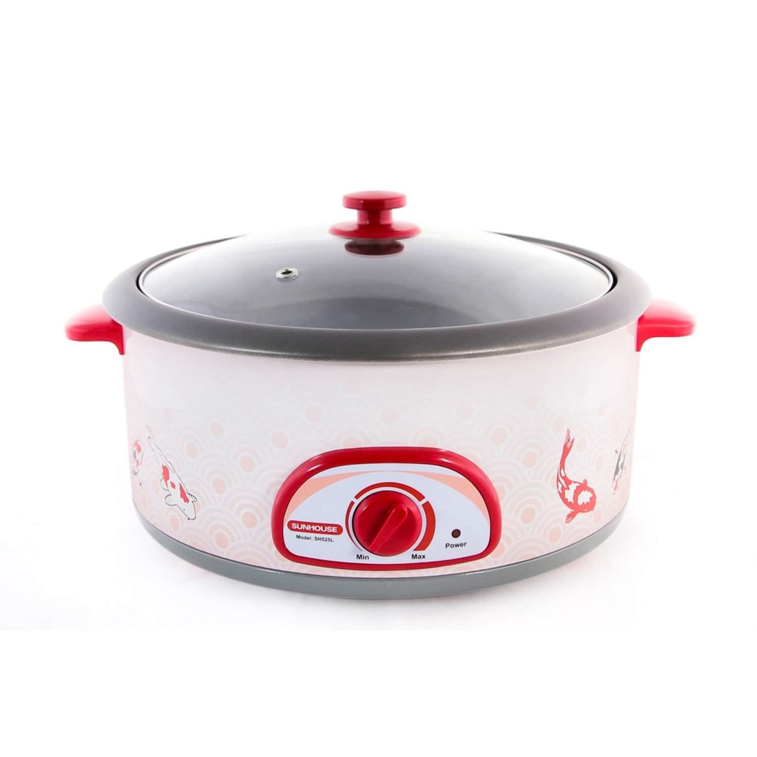 Lẩu điện sunhouse đa năng sh525l- hàng chính hãng bảo hành 12 tháng