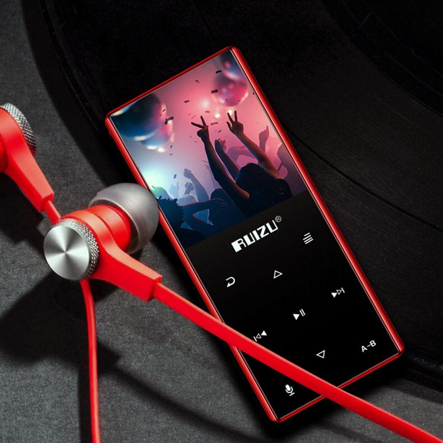 Máy nghe nhạc lossless bluetooth ruizu d02 - 8gb gồm 01 máy nghe nhạc lossless ruizu d02, 01 cáp sạc micro usb, 01 túi đựng sản phẩm, sách thông tin sản phẩm.