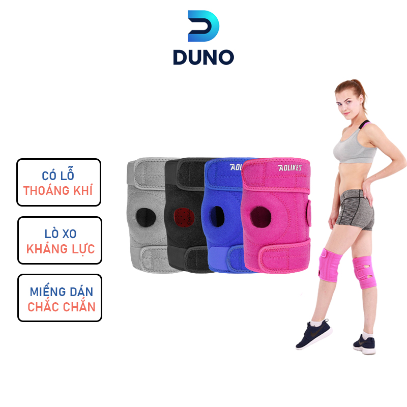 Băng Bảo Vệ Đầu Gối silicone chống chống trượt Aolikes chính hãng
