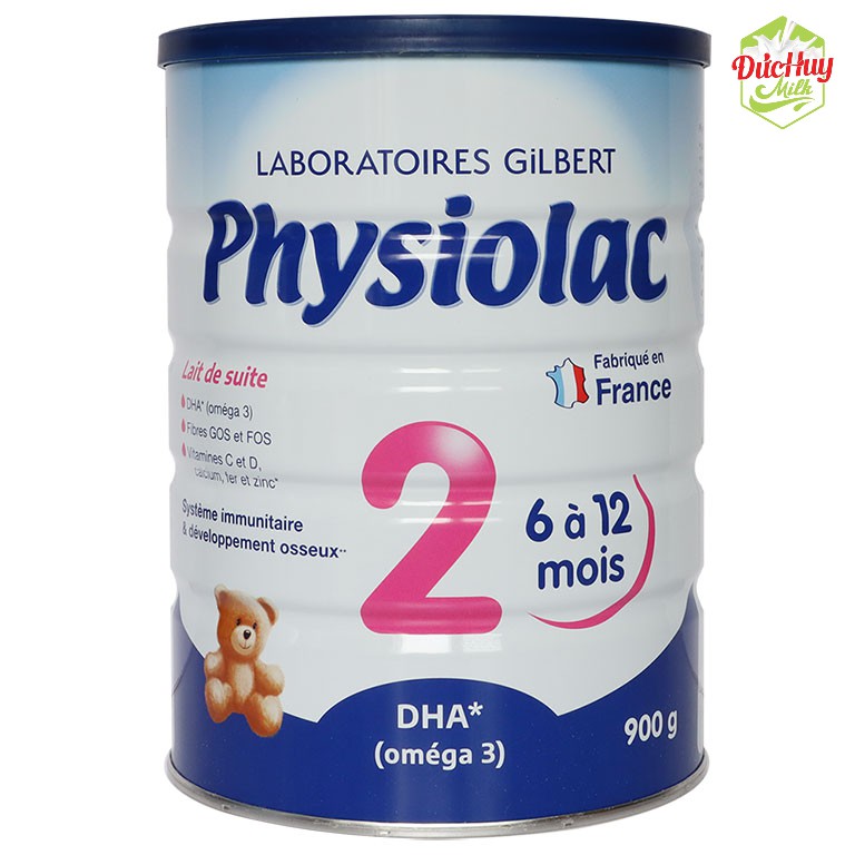 Sữa bột physiolac 2 pháp 900g