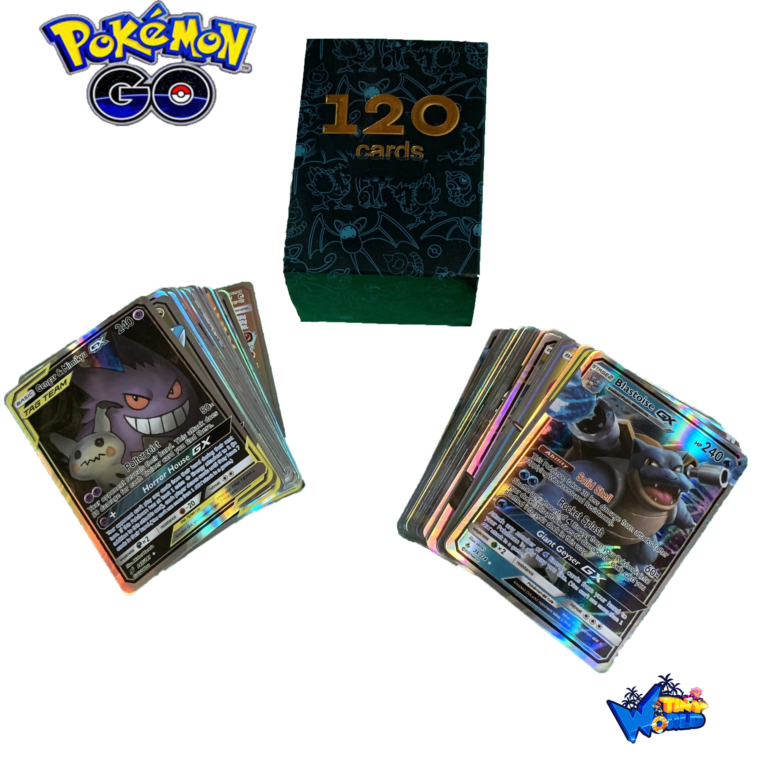 [Hoàn tiền 10%][Hoàn tiền 6%]Bộ Thẻ Bài Pokemon 120 Thẻ (Gx+Tagteam) Chơi Đối Kháng New Đẹp