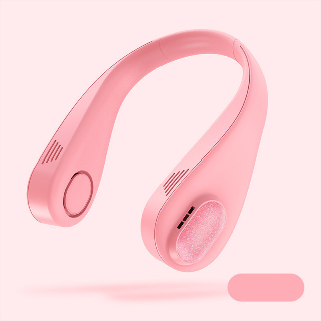 Quạt Đeo Cổ Không Cánh Quạt Mini Cầm Tay Tích Điện Mẫu Mới Năm 2021