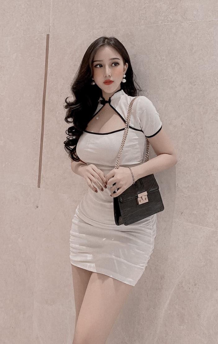 [MẪU MỚI] ĐẦM ÔM BODY KHOÉT NGỰC KẾT HỢP CỔ CAO THIẾT KẾ SEXY QUYẾN RŨ THỜI TRANG SUNI