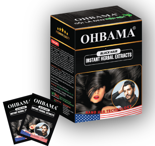 Dầu gội thảo dược gội là đen ohbama hộp 10 gói