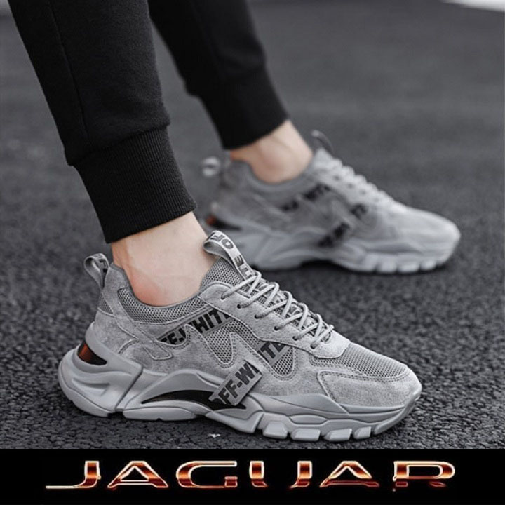 Giày Thể Thao Nam Sneaker Jaguar, Đế Tăng 5Cm Chiều Cao, Kiểu Dáng Mạnh Mẽ Cực Chất, Đế Cao Su Cao Cấp Bền Đẹp, Chống Trơn Trượt