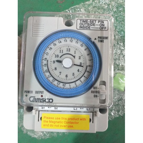 Rơ le thời gian thực bộ hẹn giờ công tắc thời gian Relay thời gian thực Camsco TB35-N (Timer)
