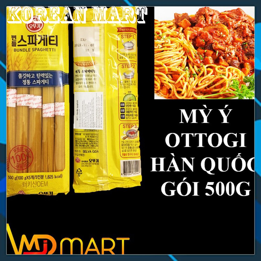 Mỳ ý spaghetti ottogi gói 500gr