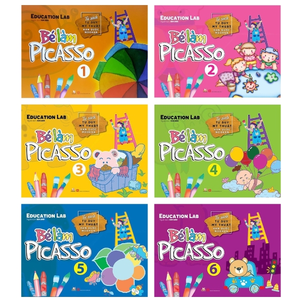 Fahasa - Combo Sách Hay Bé Làm Picasso