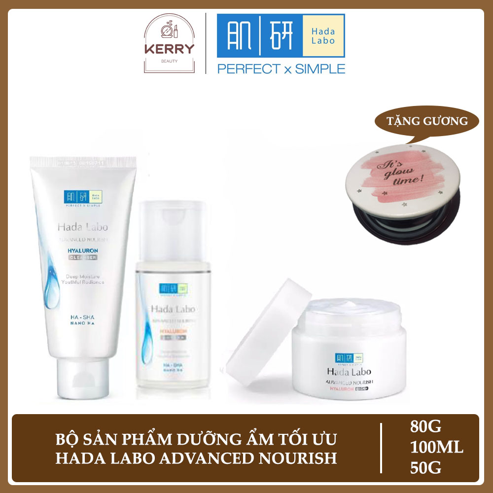 Bộ 3 sản phẩm Hada Labo Advanced Nourish