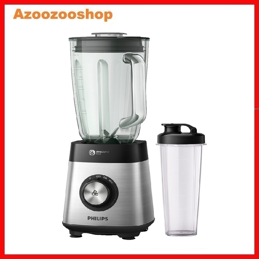 Máy Xay Sinh Tố Philips HR3573, Động Cơ 1000W, 2 lít - Bảo Hành Chính Hãng 2 Năm