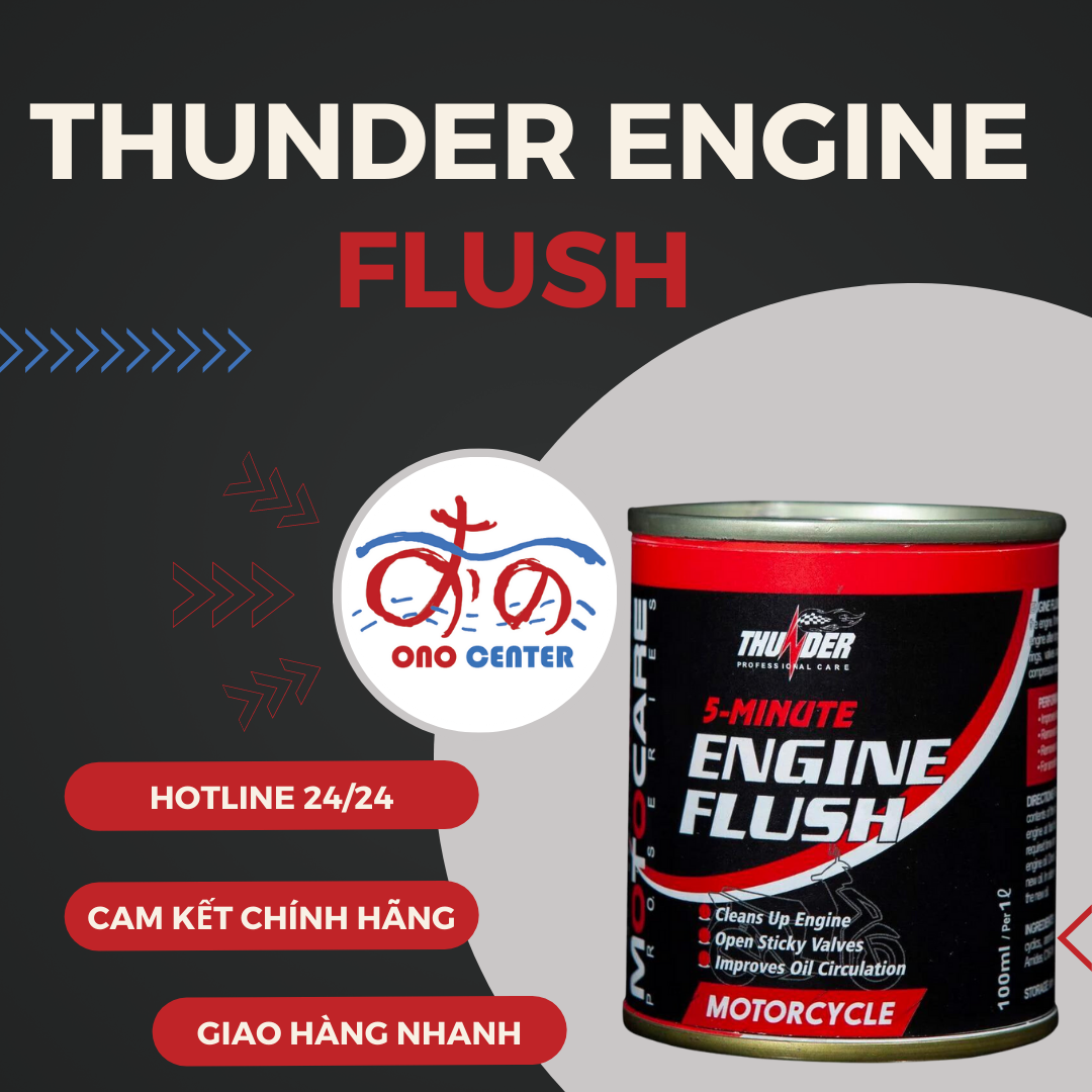 Súc rửa động cơ Thunder Engine Flush 100ML