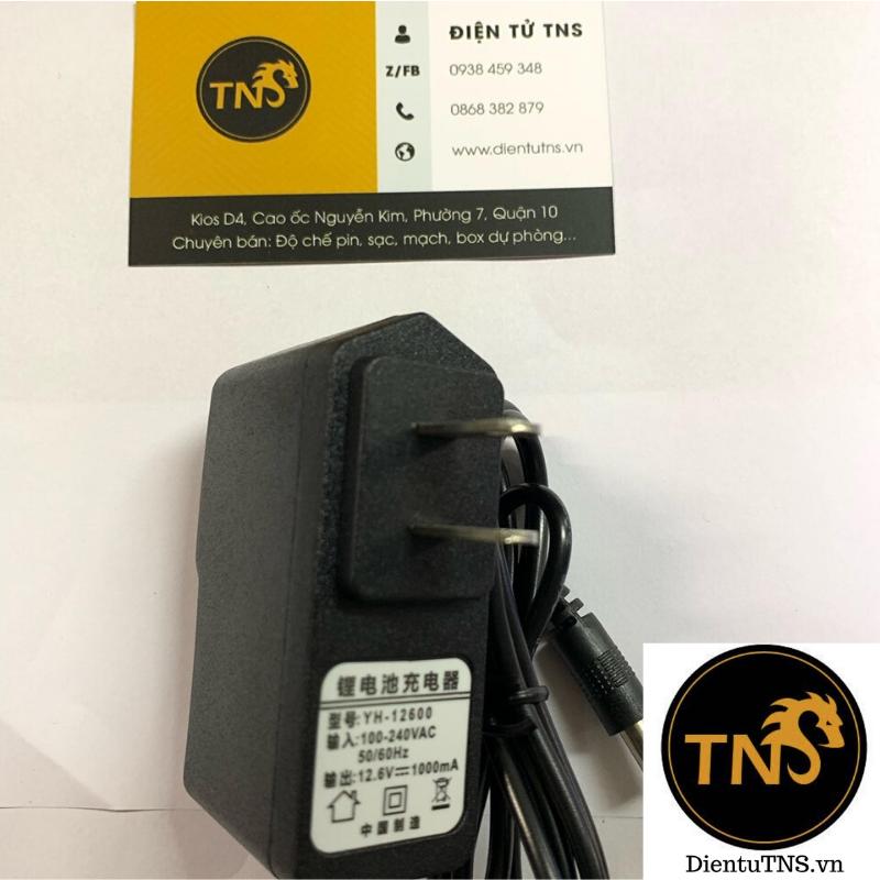 Sạc 3s 12.6v dùng sạc pin lithium 12.6v có báo đầy