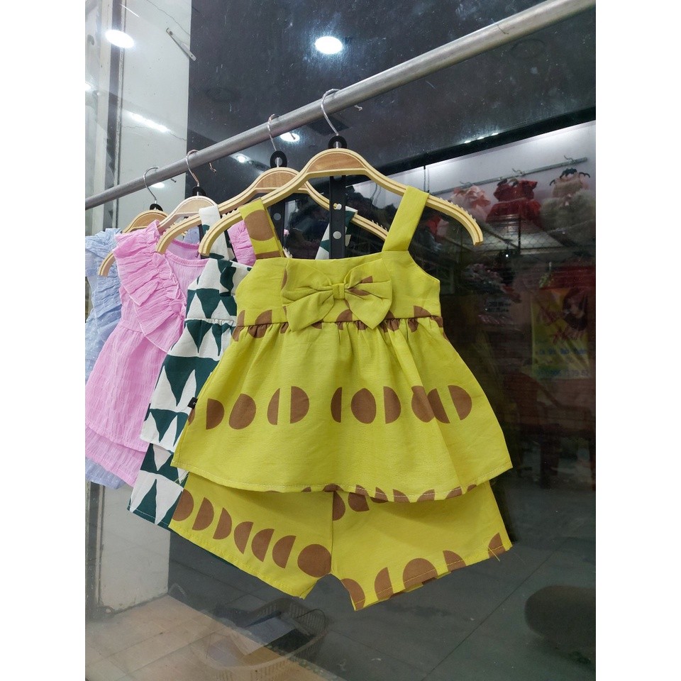 Bộ 2 dây dễ thương cho bé gái 6-16kg