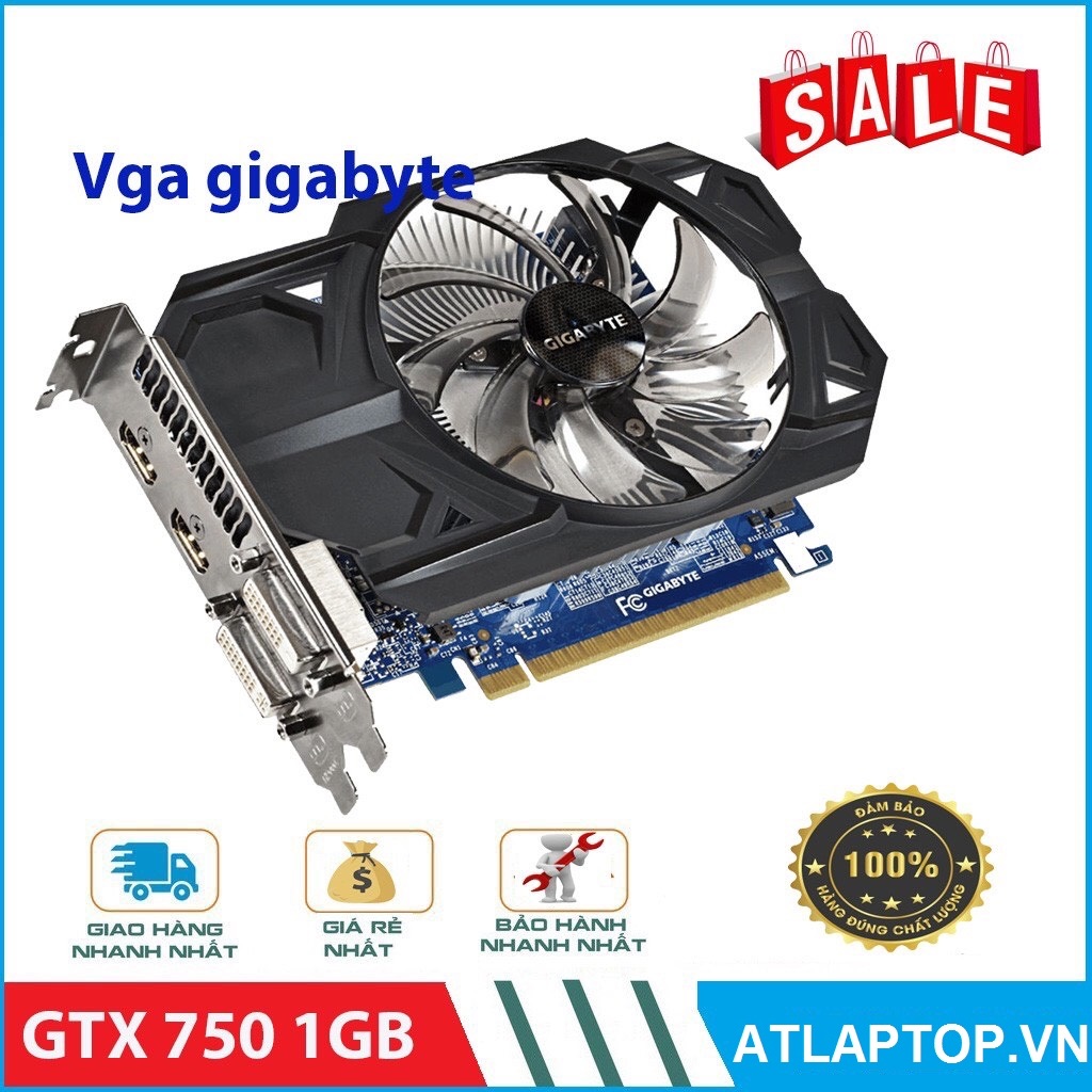 Card vga gigabyte GTX 750 1GB DDR5 128BIT