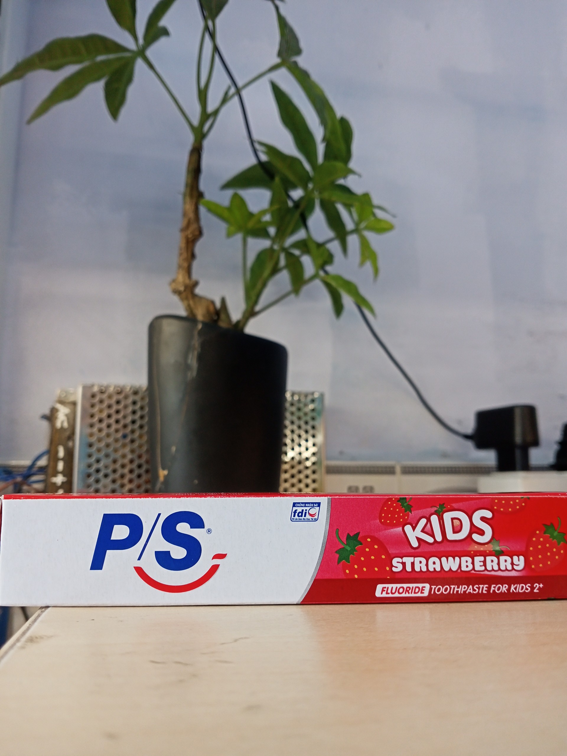 Hộp Kem Đánh Răng P/S Bé Ngoan Hương Dâu 35G