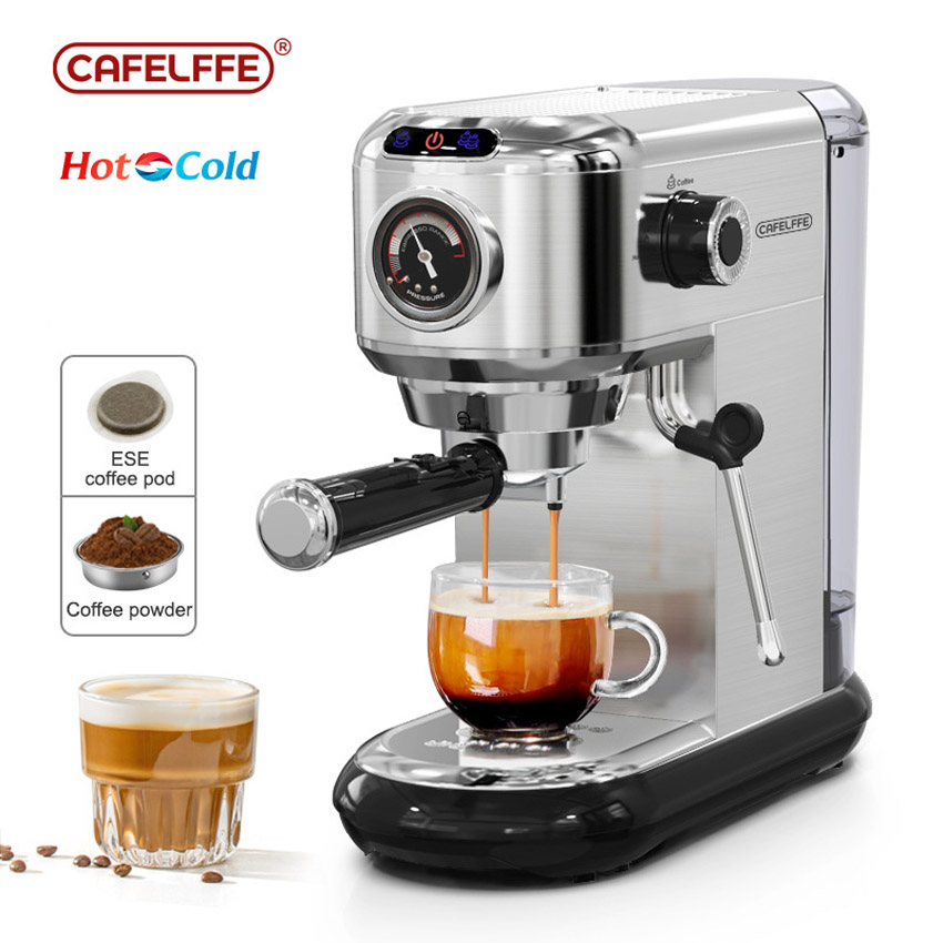 Máy pha cafe lffe tự động vừa xay vừa pha 12 cốc/1 lần xay, máy pha cà phê mini cho gia đình, văn phòng, quán cafe