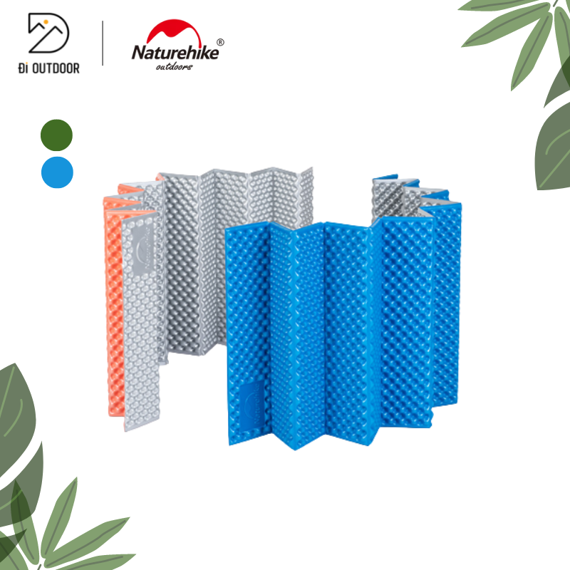 Đệm xốp cách nhiệt dã ngoại gấp gọn naturehike nh19qd008- đi outdoor
