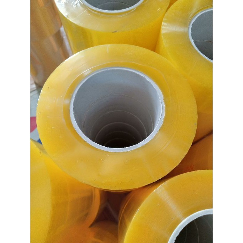 Băng dính 0.5kg lõi nhựa siêu mỏng 2.4mm