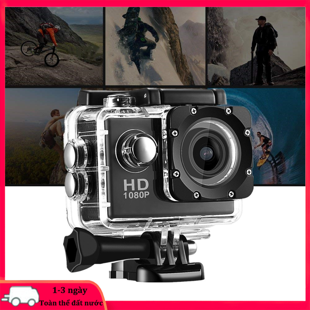 [HCM] Camera hành trình xe máy mini Máy ảnh thể thao chống nước 1080p Máy ảnh lặn DV thể thao ngoài trời đa chức năng Video hình ảnh, máy ghi âm lái xe