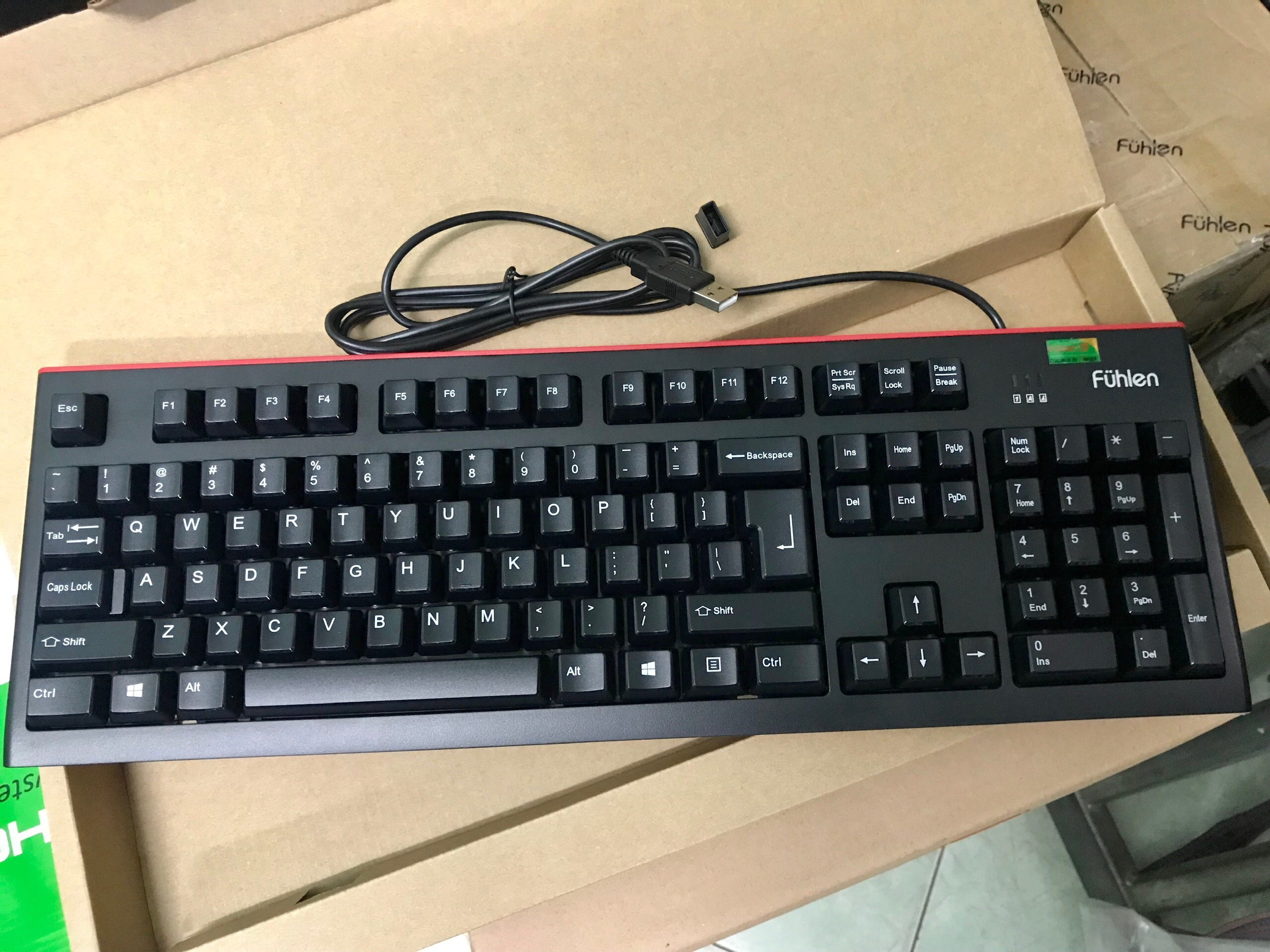Bàn phím fuhlen l500s mới 100%