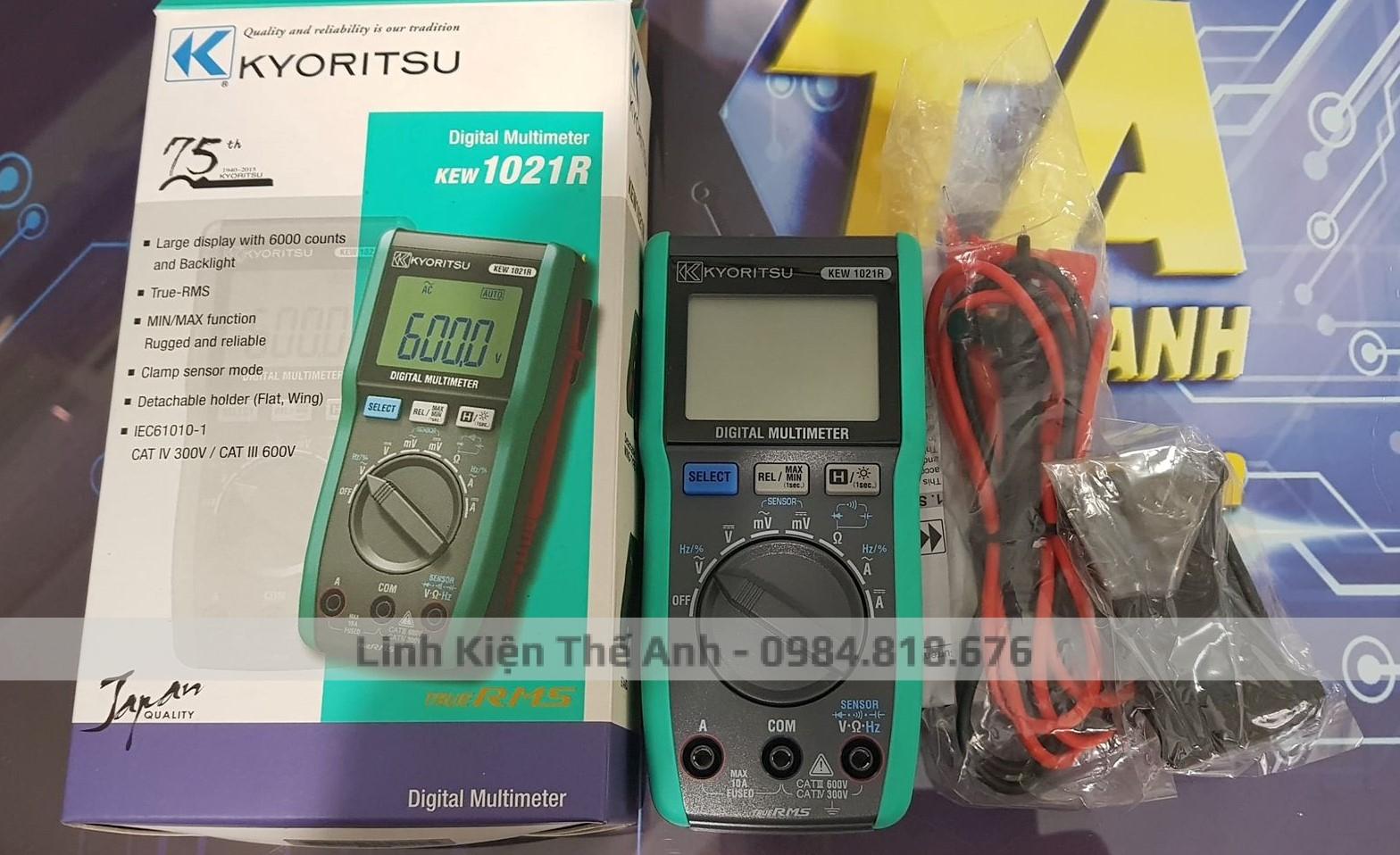 Đồng hồ vạn năng Kyoritsu 1021R