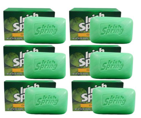 Combo 6 cục xà bông irish spring diệt khuẩn 104.8g x 6 - usa