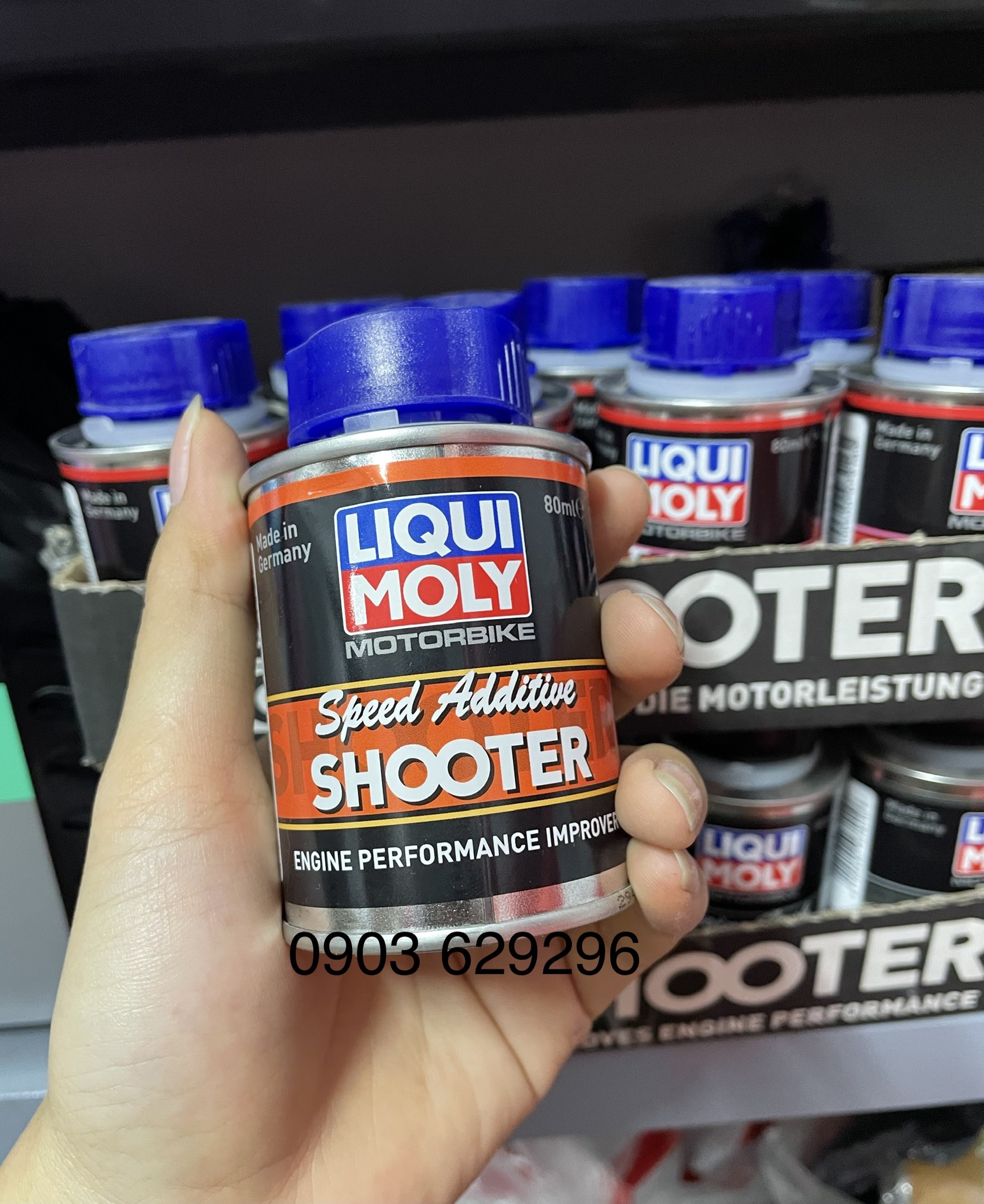 Dung dịch tăng tốc Liqui Moly Speed Additive Shooter 80ml
