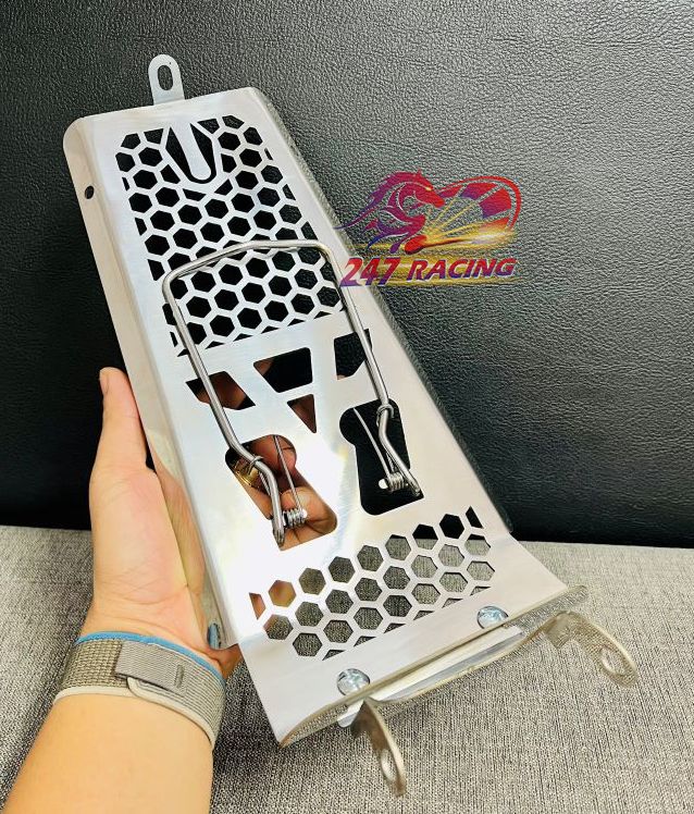 Baga plasma xiken gắn xe máy exciter 150 sáng bóng đẹp
