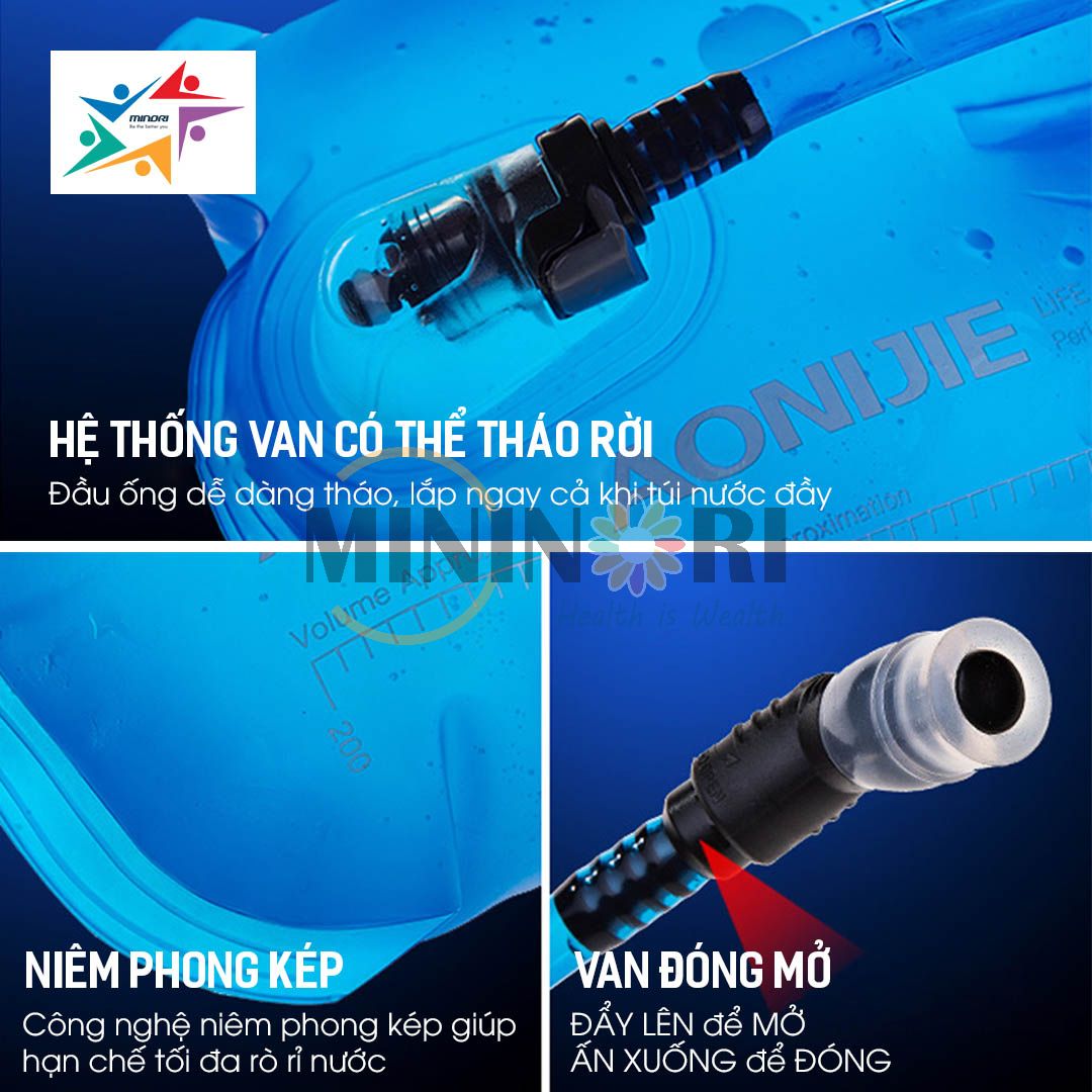 Bình nước, bình Nước thể thao có vòi 1.5L, 2L, 3L Aonijie SD161 - SD163 - SD165