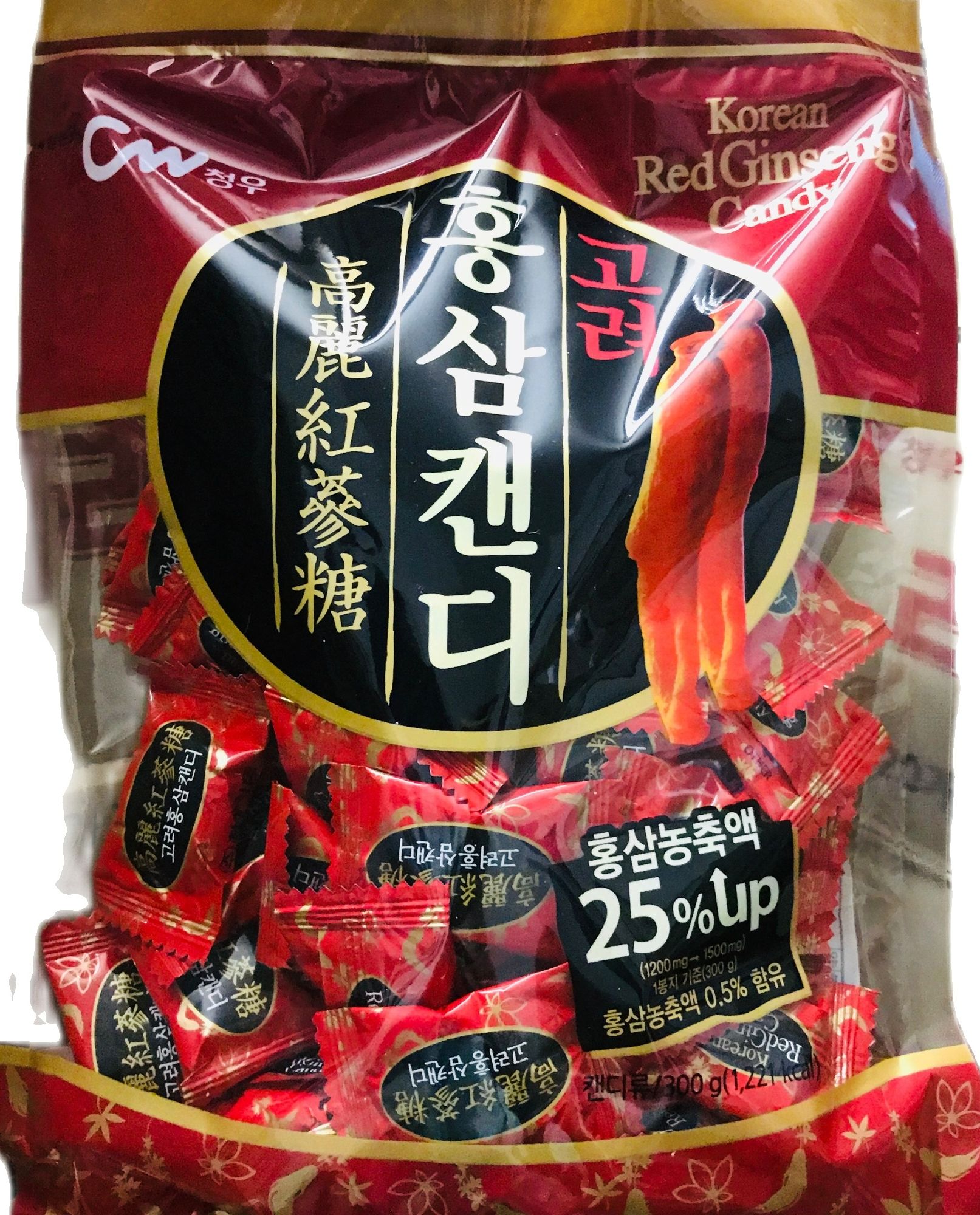 Kẹo hồng sâm cw hàn quốc 300g