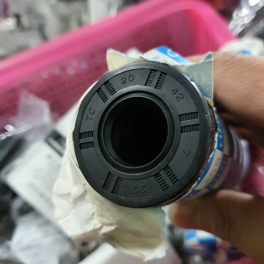 10 chiếc phớt chắn dầu 20/42/7 phớt lò xo