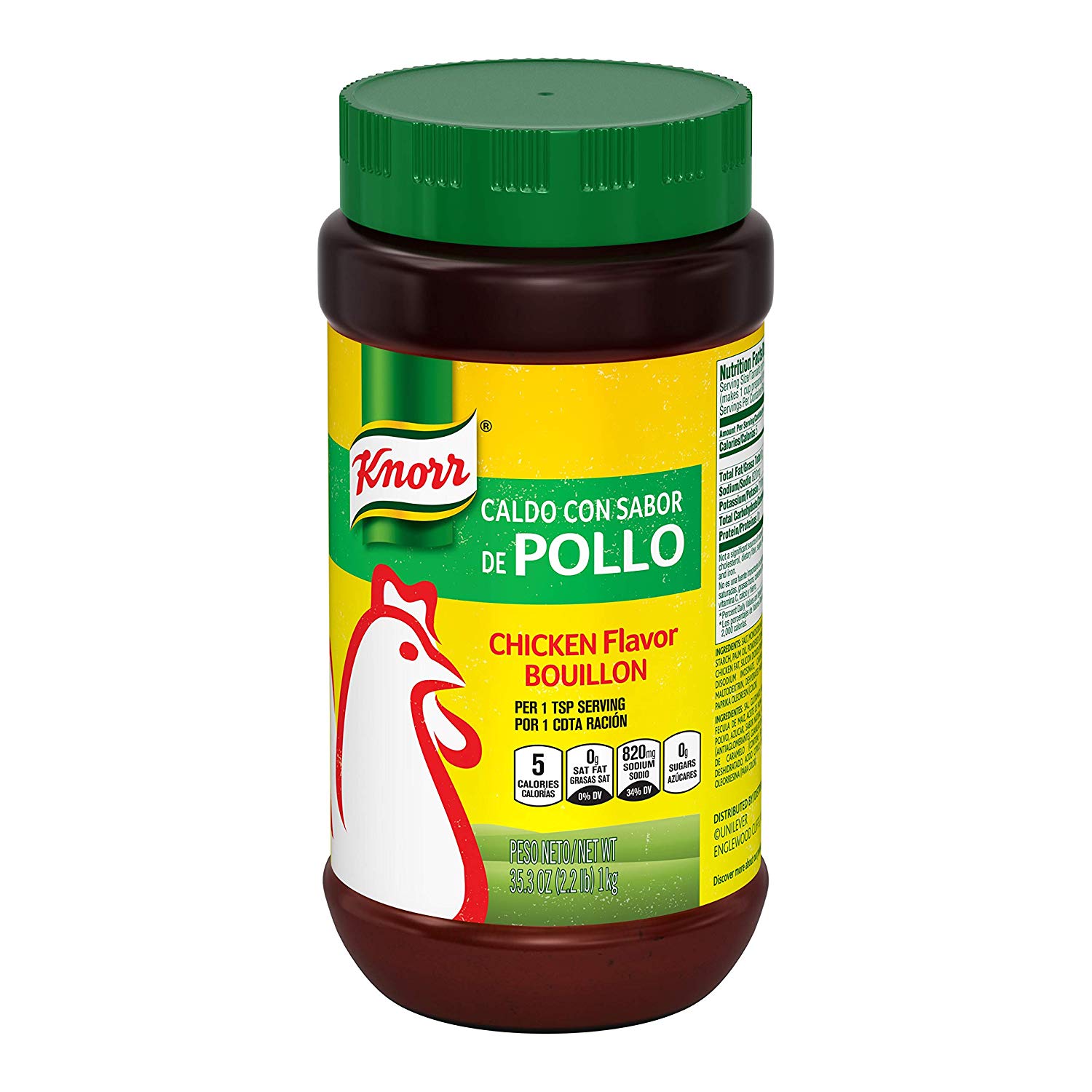 [HCM]Bột nêm Gà Knorr Chicken Flavor Bouillon 1kg của Mỹ - hạt nêm mỹ