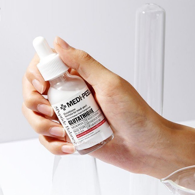 [Vỏ Mới] Tinh Chất Dưỡng Trắng Da Medi Peel Glutathione White Ampoule Serum 30ml