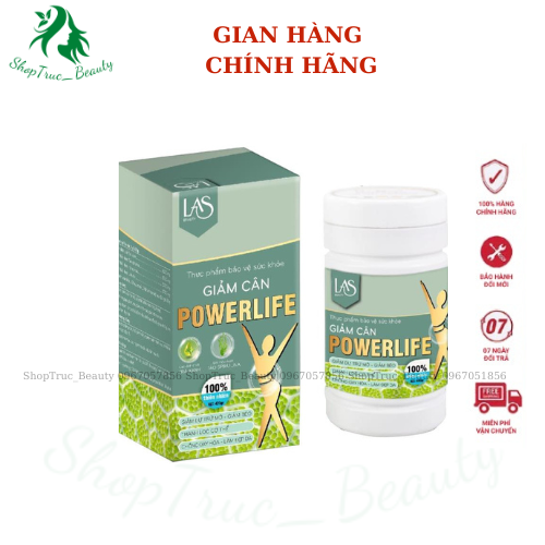 Trà sữa tảo giảm cân powerlife hũ 260gr