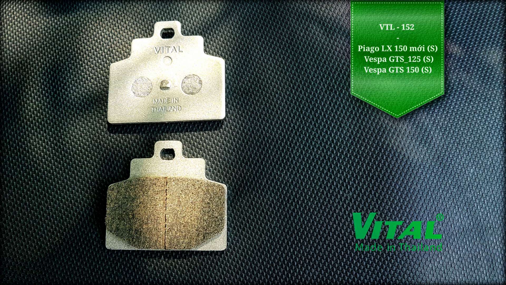 [HCM]Bố thắng đĩa  Vespa LX 150 mới (S) vespa GTS 150-300(S)  Piaggio X8 250cc(S) Beverly 500 ( S)