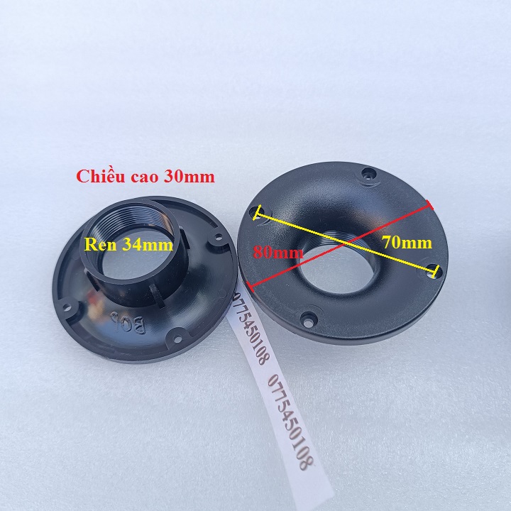 Họng loa kèn nhỏ 8cm dùng cho treble 250 350 - 2 chiếc