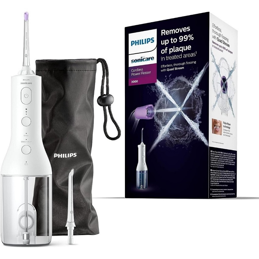 Máy tăm nước làm tạch răng miệng philips hx3826/31 - bảo hành chính hãng 2 năm