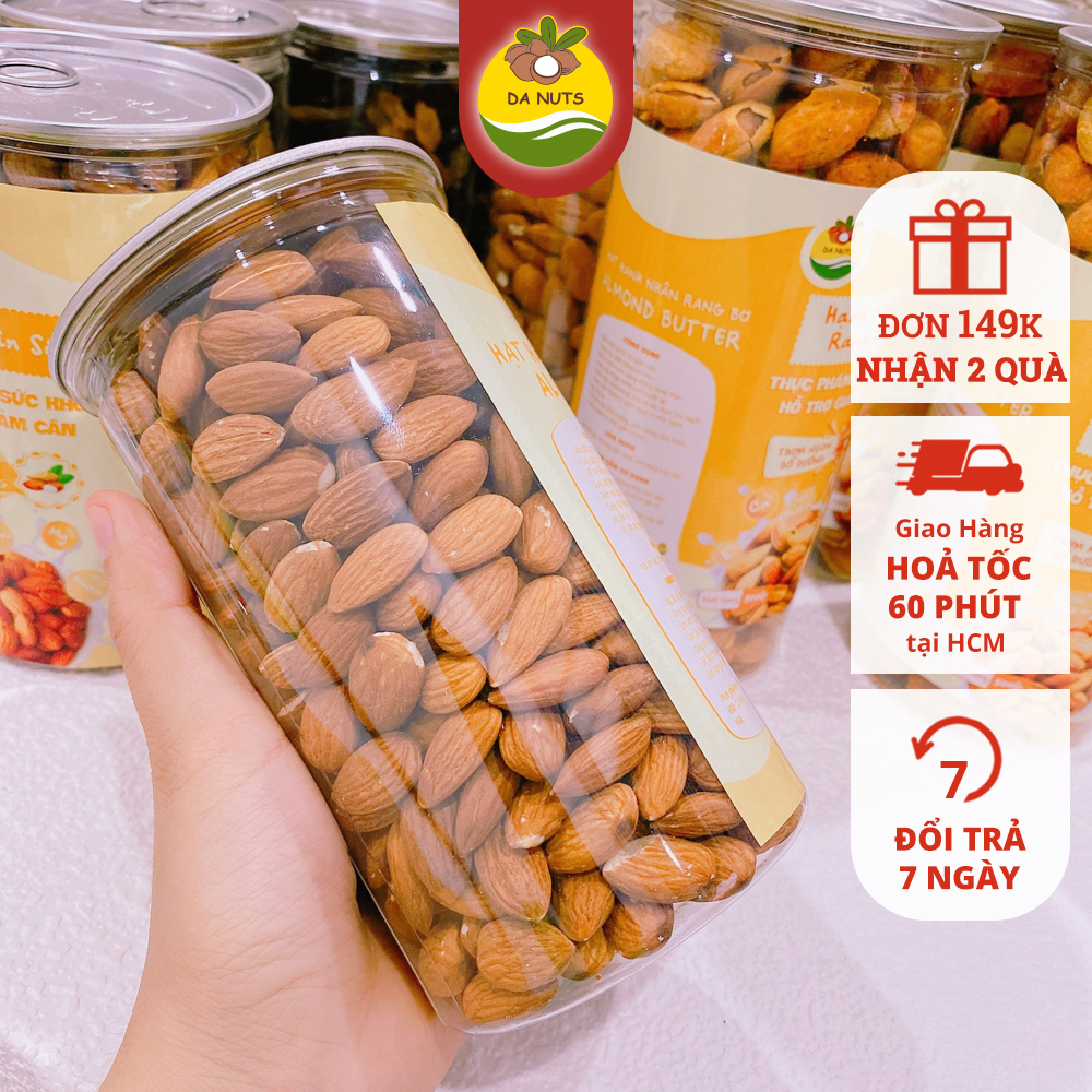 Hạt Hạnh Nhân Sấy Khô Hạt Hạnh Nhân Ăn Liền Hạt To