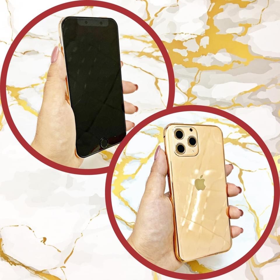 Bật lửa khò Chuẩn Men độc lạ dùng gas hình điện thoại iphone độc lạ - GD0668