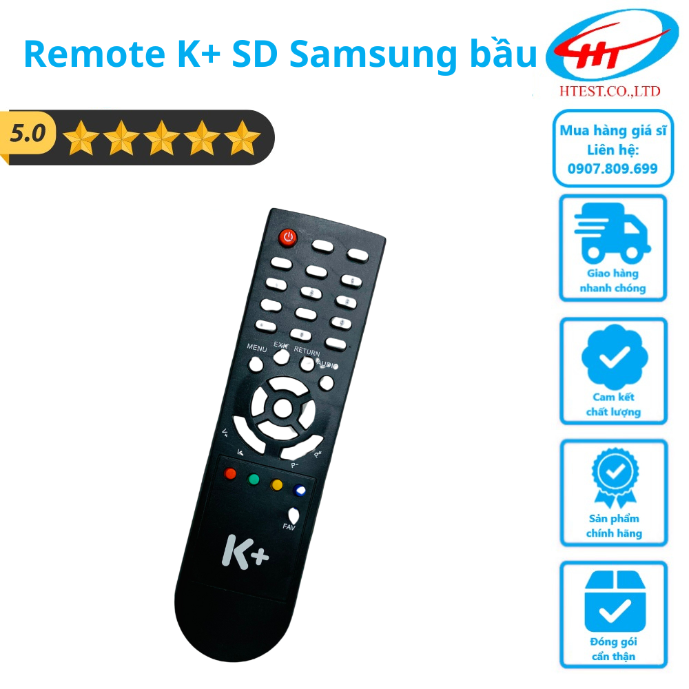 Điểu khiển đầu thu k+ sd loại bầu - sp001656