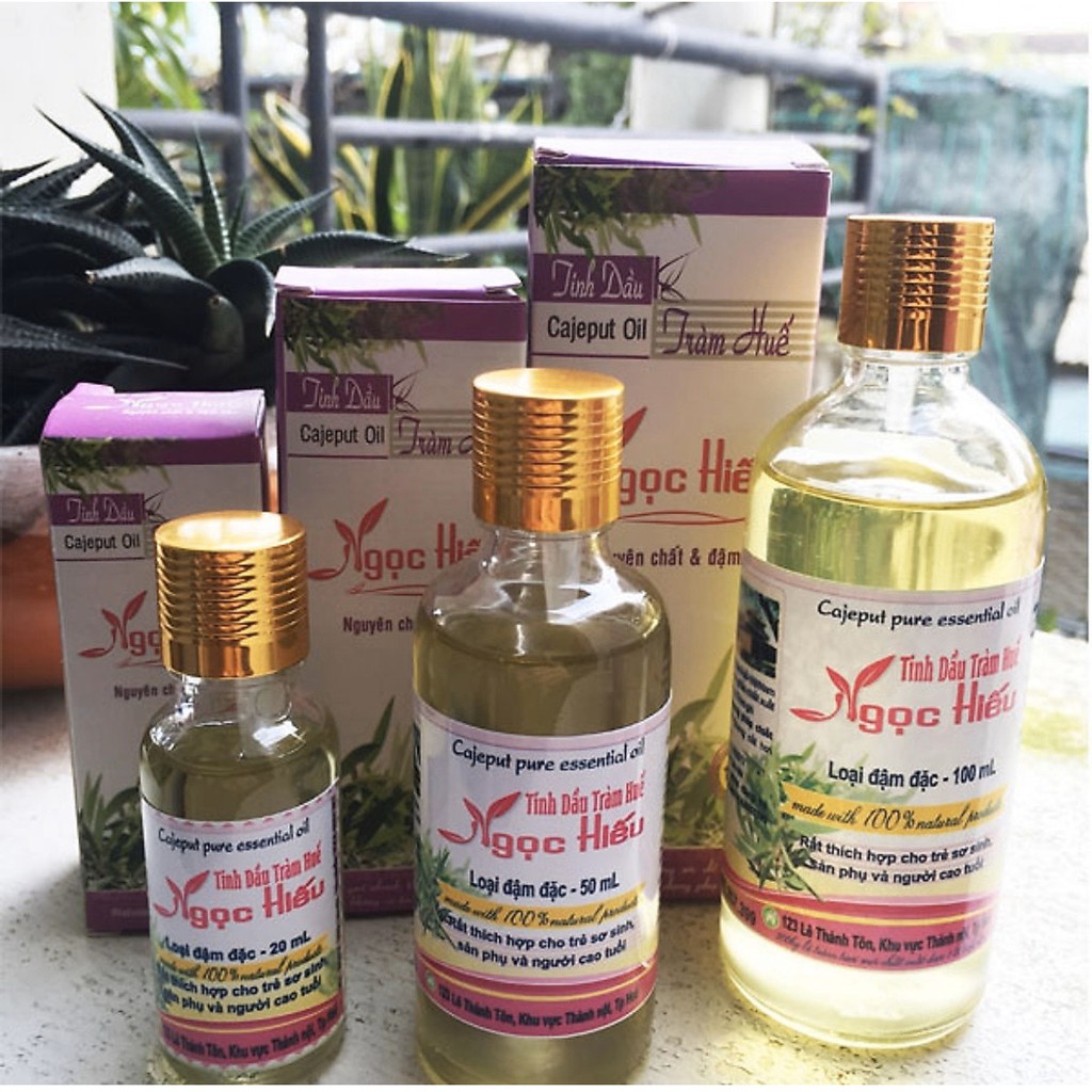 Tinh dầu tràm huế loại cao cấp 20ml - tinh dầu ngọc hiếu