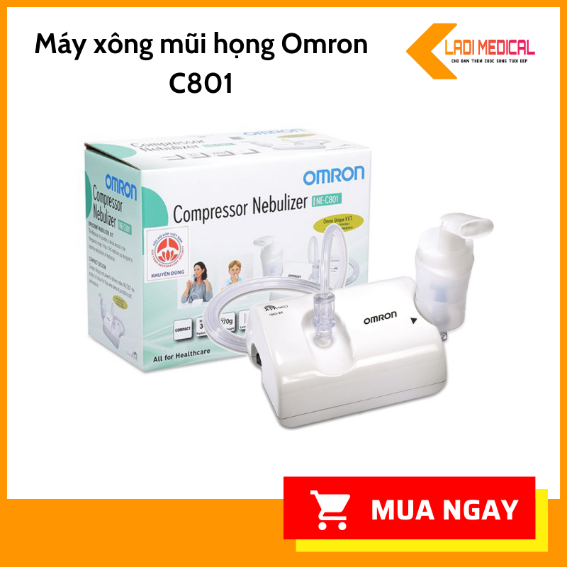 Máy xông mũi họng Omron C801