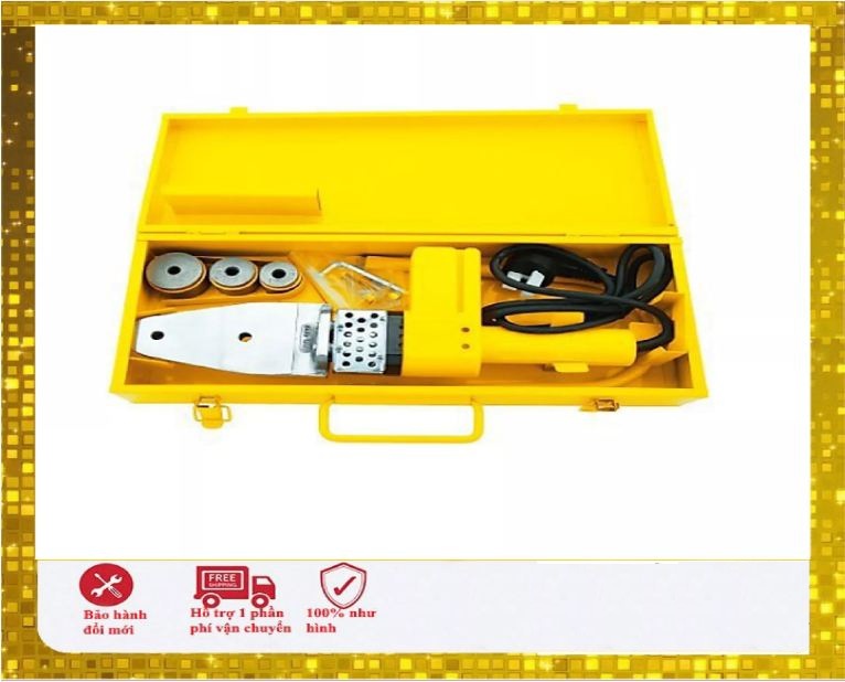 (Tùy chọn máy)Máy hàn ống nhiệt PPR 20-63 và 20-32 - Máy hàn nhiệt ống nước PPR